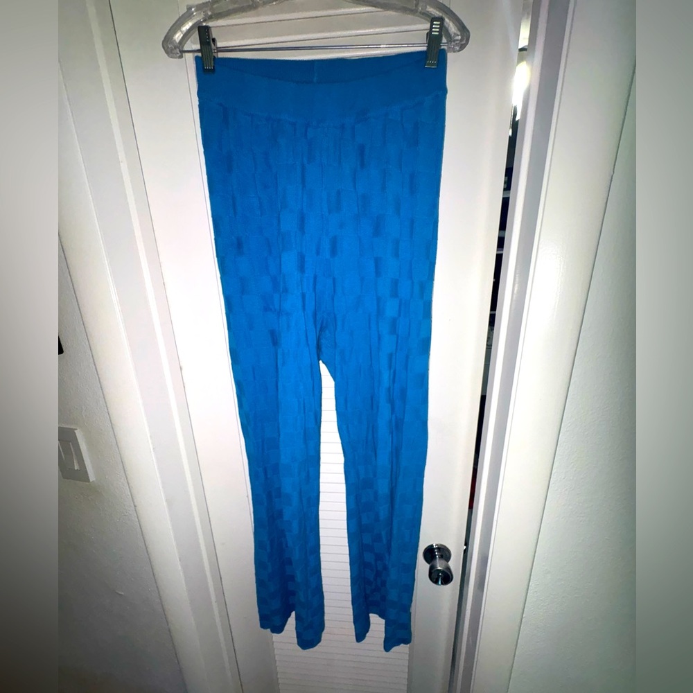 ASOS Blue Textured Pants